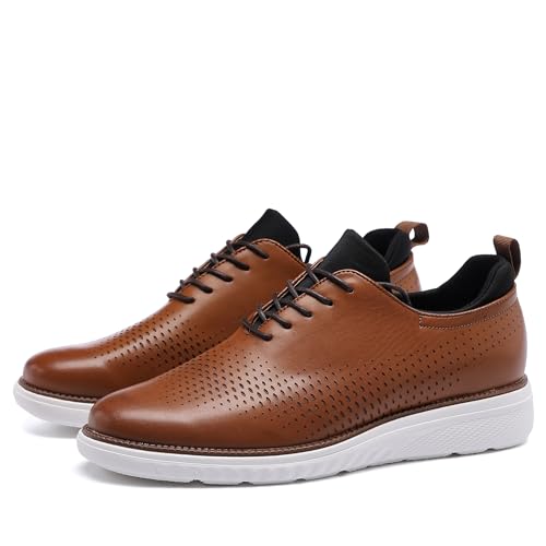 DECARSDZ Men's Fashion Casual Dress Shoe Wingtip Oxfords Shoes2