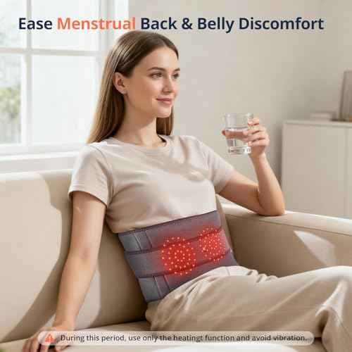 Wireless Lower Back Massaging Belt with heat and vibration - image 3