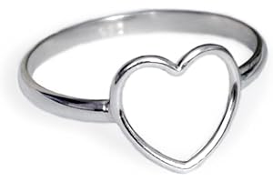 Heart sterling silver 925 ring