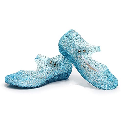 Jelly Sandals for Girls Kids Princess Dress Up Birthday Dance Party Cosplay Mary Jane Shoes Summer Casual Sandal4
