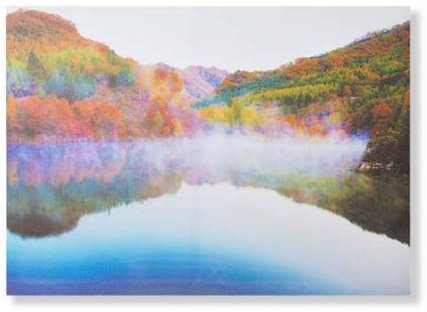 Tableau de plage AvenueLafayette grand format toile nature 70x50 cm