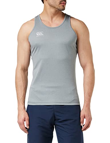 Canterbury Men's Core Vapodri Poly Singlet Training Vest, Static Marl, 4XL