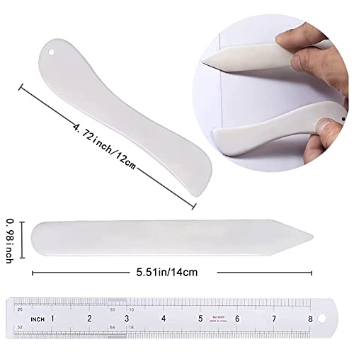 image for BUTUZE 32 Pieces Hand Bookbinding Tools, Bookbinding Kit for Beginners