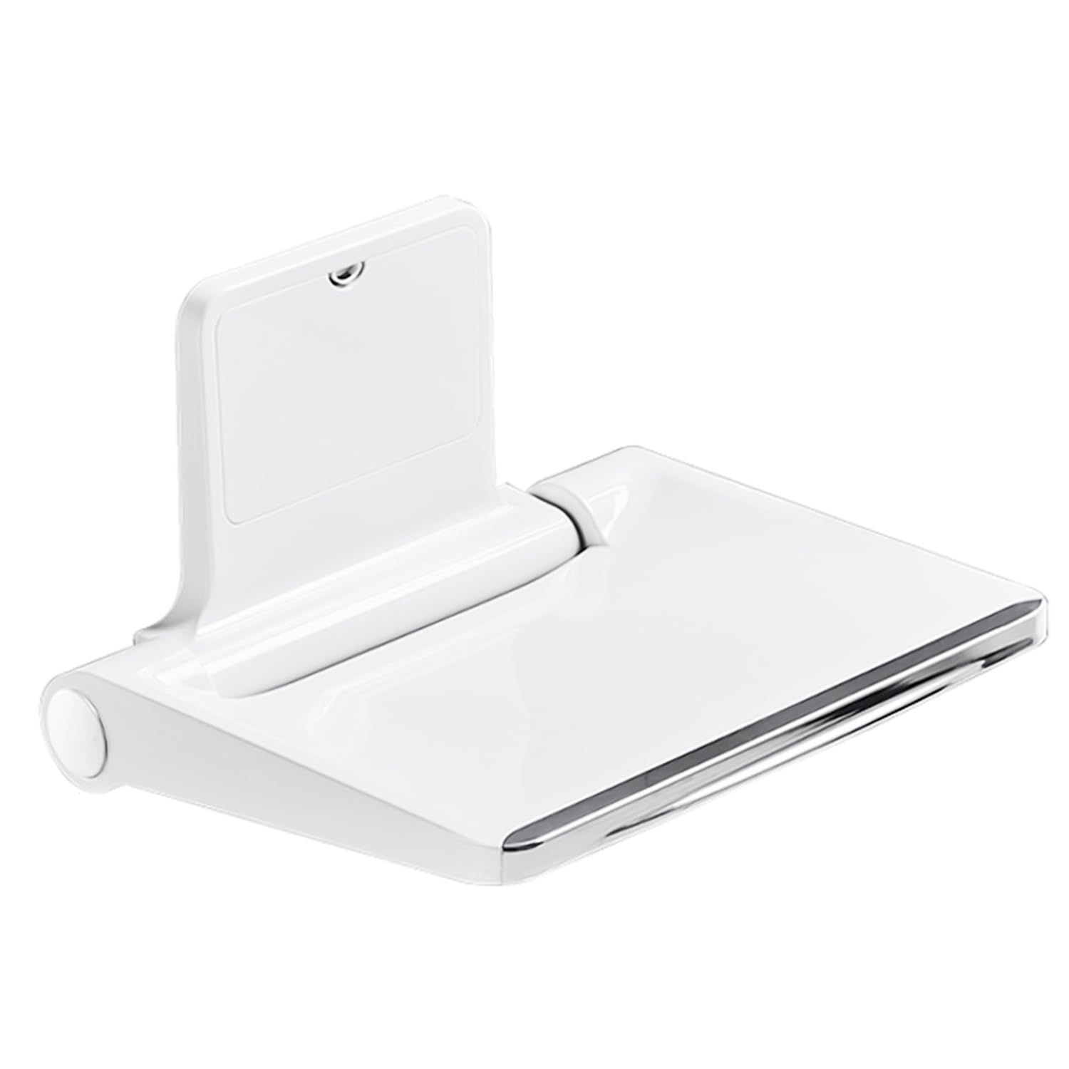 GARVIN Asiento de ducha plegable montado en la pared, mueble de seguridad para baño, asiento de baño, silla de asiento de baño, cuidado del hogar, soporta hasta 400 libras, 14 1/4 pulgadas de largo x