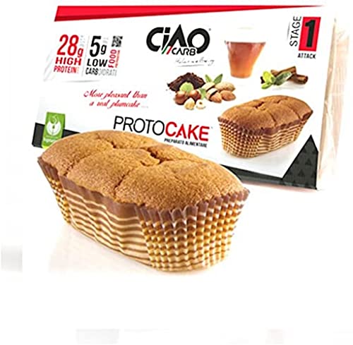 PROTOCAKE PlumCake Gusto Nocciola 4 Porzioni da 45...