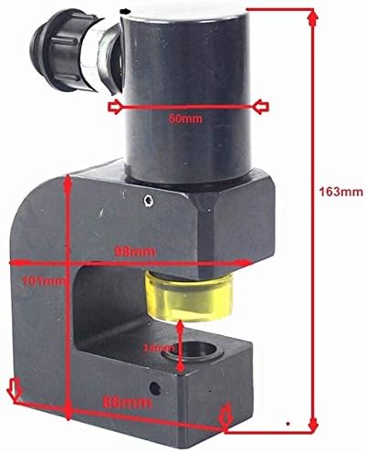 SYD-18 Portable Hydraulic Angle Iron Angle Steel Hole Punch Down Tools 6.5mm-18.5mm