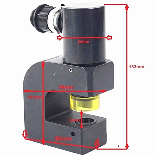 Hydraulic Tools Upgraded Heavy Duty SYD-18 Portable Hydraulic Angle Iron Angle Steel Hole Punch Down Tools 6.5mm-18.5mm Hand Tool