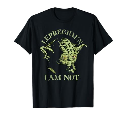 Star Wars Yoda Leprechaun I Am Not St. Patrick's Day T-Shirt