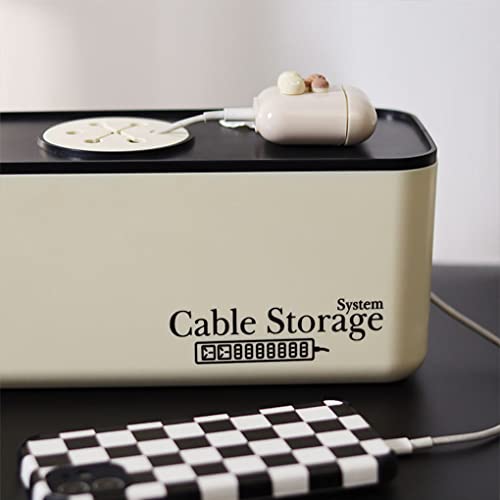 Boite de rangement cable grande capacite et compacte pour prise - 6