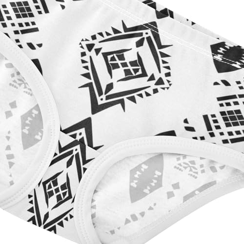 GuoChe Hipster Panties Soft and Breathable Panties Organic Cotton Toddler Underwear for Toddler Girls in Sizes 2T-8Y4