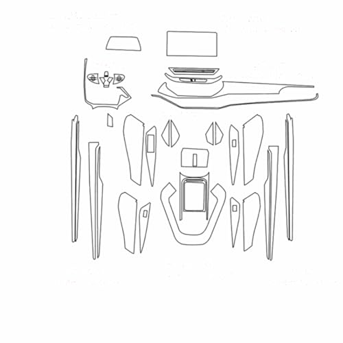 Film TPU pour VW ID.4 Crozz protection console et écran de voiture