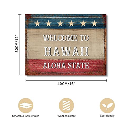 Impression toile Hawaii Aloha State 30x40cm idée cadeau maison - 2