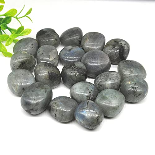 FUFIZU Startseite Natürliche Flash-Labradorit-Kristalle, getrommelte Glückssteine, Kies, Probe, Schmuck, Dekoration, DIY-Geschenk PINGJIUYIN – Bild 4