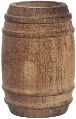 Unknown Dolls House Miniature 1:12 Scale Pub Bar Accessory Wooden Wine Beer Barrel image 2
