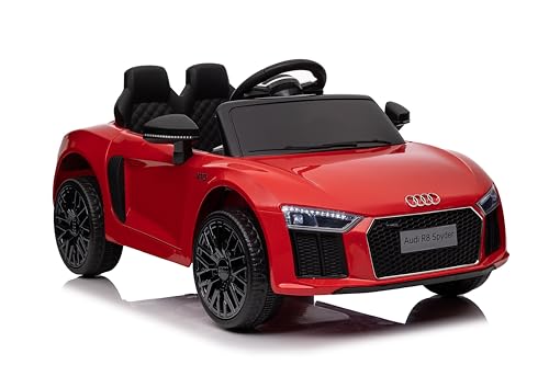 Zippy Toys, Carro Elétrico Audi R8 12V com Controle Remoto - Verm...