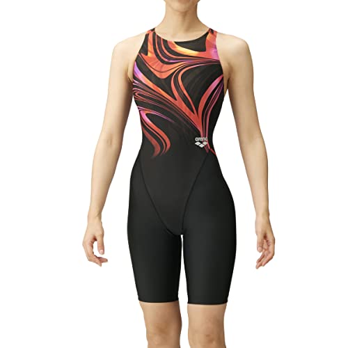 ビキニ AQUA RACING セイフリーバックスパッツ レディース オレンジ×ブラック