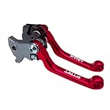 FTRT Pivot Dirt Bike Brake Clutch Levers Compatible with CR125R CR250R 2004-2007/CRF250R CRF450R 200
