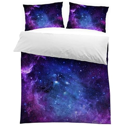 MUSOLEI Starry Sky Double Bedding Set Cover
