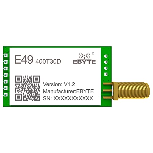 433MHz Wireless Data Transmission RF Module E49-400T30D 30dbm 5.6KM Low Power Narrowband Transmission Antenna Interface IPEX/Stamp Hole