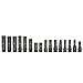 OEMTOOLS 24447 Locking Lug Master Key Set