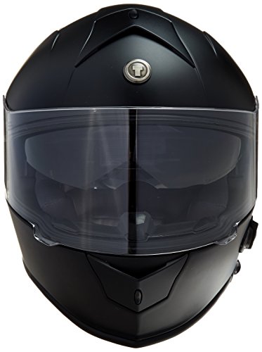 Torc T14 Blinc/Mini Full Face Helmet (Flat Black, Large) #TOP1
