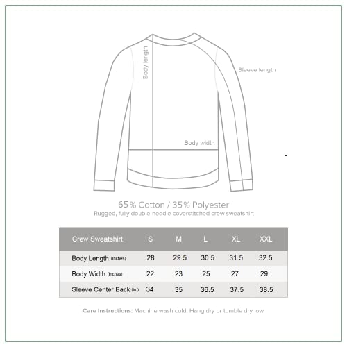 Barnesmith University Of Michigan Umich, U-M Wolverines Crewneck Sweatshirt, Heritage, Charcoal Grey, Large #TOP2