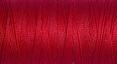 Hilo de Poliéster Extra Fuerte 12wt Rojo Escarlata miniatura 1