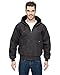 DRI Duck Cheyenne Men's Cotton Canvas Hooded Work Jacket, 5020, X-Large, Charcoal