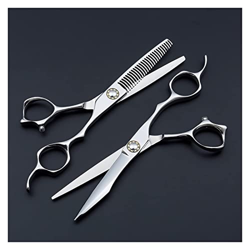 Ciseaux de coiffure vis à roulement personnalisée anti fatigue main