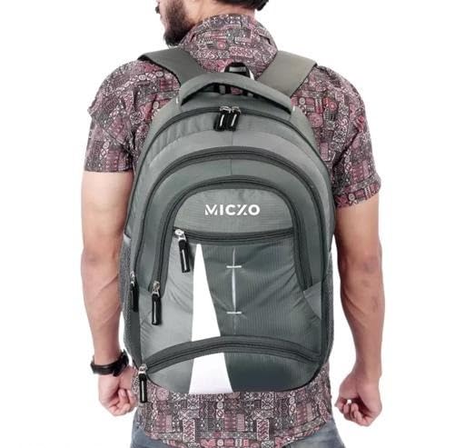 Image of Unisex Waterproof Laptop Backpack Combo Pack of 2 | School College Travel Office Bags Blue Free size