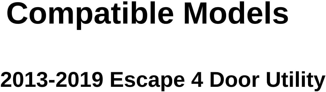 Tempered Driver Left Side Front Door Window Door Glass Compatible with Ford Escape 2013-2019 Models