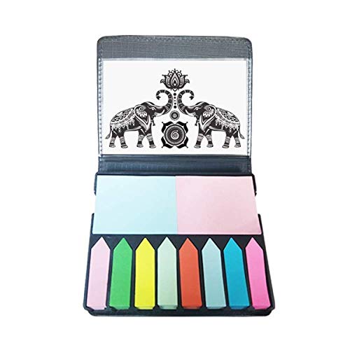 Peinture éléphant marqueur de page amovible pour ne plus perdre vos notes importantes