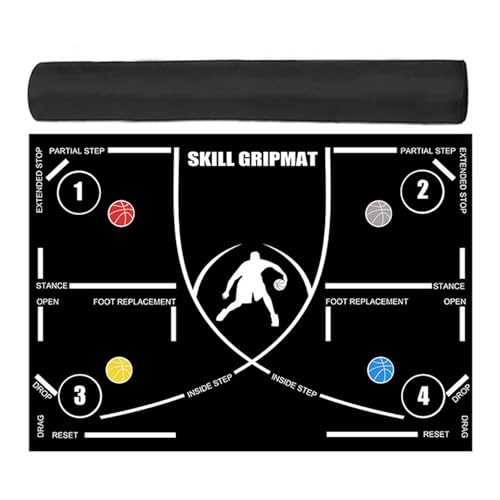 Sportmatte Für Basketballtraining Tritt Trainingsboard – Langlebige Trainingshilfe Indoor Outdoor Leistungssteigerung Fitness Zubehör | Koordinationssystem Bewegungsabläufe Stärkung Krafttechnik Ausda