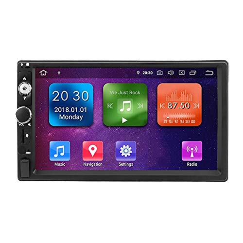 Car Gps Navigation, 7Inch 4Gb+64Gb Car Dvd Wifi Full Touch Screen Radio Stereo Navigation System For Android 9.0 Px5 (Am) #TOP7