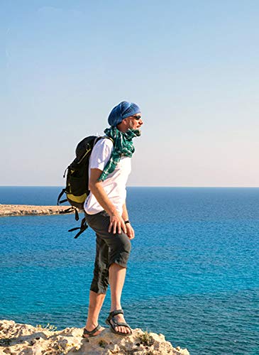 Navkar Crafts Pack Of 9 Headwear Kaliy Headbands Scarf Head Wrap Mask Sweatband -12 in 1 Multifunctional Sport Headband Neck Warmer for Yoga, Camping, Fishing, Hiking, Running, Motorcycling, Skiing