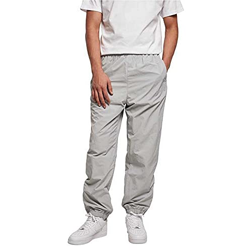Urban Classics Herren Wide Track Pants Trainingshose, lightasphalt, M