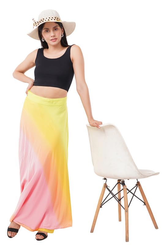 Image of Women's Printed Maxi Wraparound Skirt