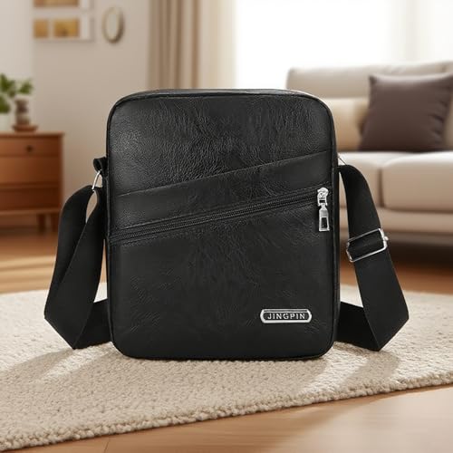 Small Mens Crossbody Sling Bag Classic Shoulder Handbags for Men Outdoors Daypacks