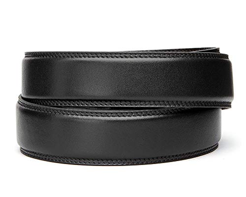 KORE Men’s Full-Grain Leather Track Belt | 1-3/8” wide [no buckle]