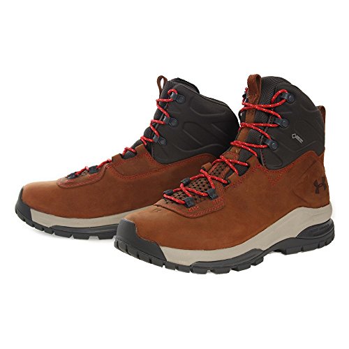 Under Armour Noorvik GTX Boot - Men's Tundra/Charcoal/Red 8.5