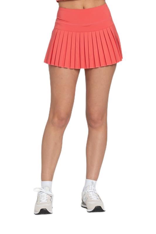 GOLD HINGE Falda de tenis plisada