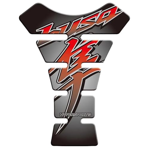 Autocollant en gel 3D anti-rayures pour réservoir moto Suzuki Hayabusa GSX1300R