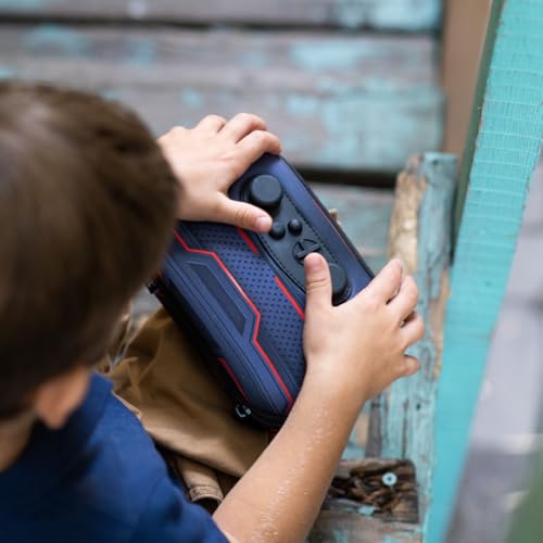 Image of ZIPIT Gamer Pencil Case for Boys, Durable Pencil Box for School, Large Capacity Stationery Organizer Box, Black