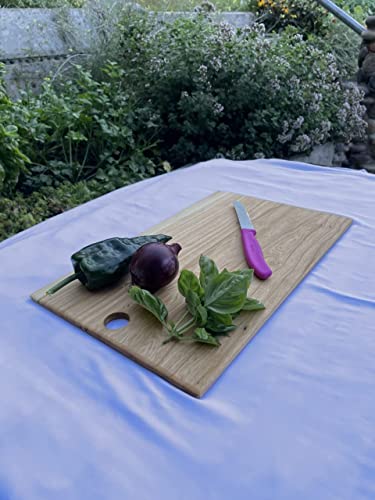 Wild Black Cherry Cutting Board / Charcuterie Platter. Handmade In Michigan Usa From Local Trees. No Glue. No Seams. 9.4” X 14.4” X 0.25” (Black Cherry, 14.4" X 9.4" X 1/4") #TOP3
