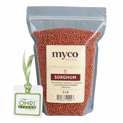 Mycology Basics - Organic Sorghum (5.0 lbs)