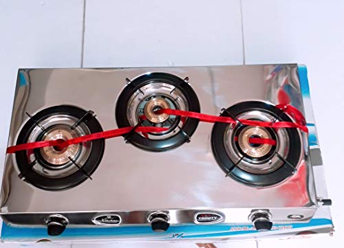 Image of Max Mall 3 Burner Gas Stoves Stainless Steel