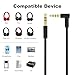 Lusgawer Replacement Solo 4 Cord, Solo 3 Headphone Audio Cable Wire Extension Cord Compatible with Beats Headphones Studio Solo Pro Detox Mixr Executive Pill with in Line Mic and Control (Black)