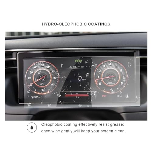 Verre trempé pour Tucson NX4 2021 protection écran navigation - 2