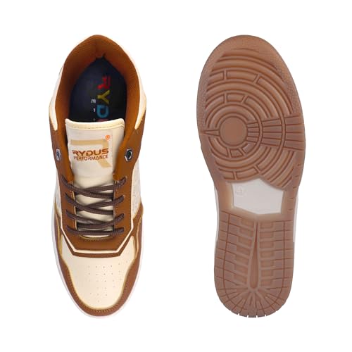 Image of RYDUS R-Club Running Shoes for Men | Breathable, Lightweight, Non-Slip Grip | Recycled Material | Extra Cushioned, Moisture Resistant Athletic Trainers