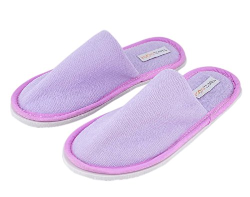 Image of Travelkhushi Soft Comfy Home Slippers For Women & Men For Winter Capet flip flops for Bedroom Indoor Carpet house slides Anti skid Slippers for Winter & Summer